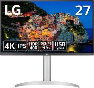 【Amazon.co.jp 限定】LG モニター ディスプレイ 27UP850N-W 27インチ