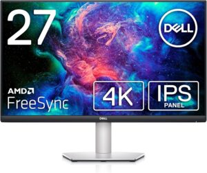 【Amazon.co.jp限定】Dell S2721QS 27インチ 4K モニター (3年間無輝点交換保証/IPS非光沢